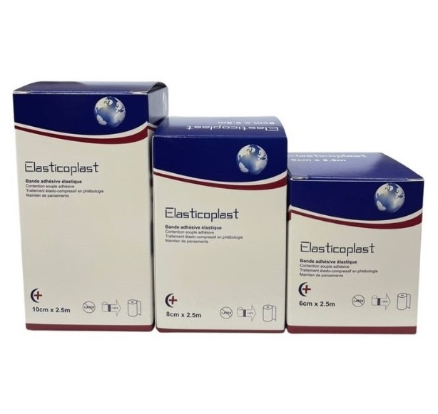 Elasticoplast - Bande adhésive élastique 6cm x 2,5m