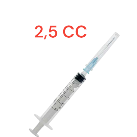Optimium - Seringue Jetable 2.5cc 