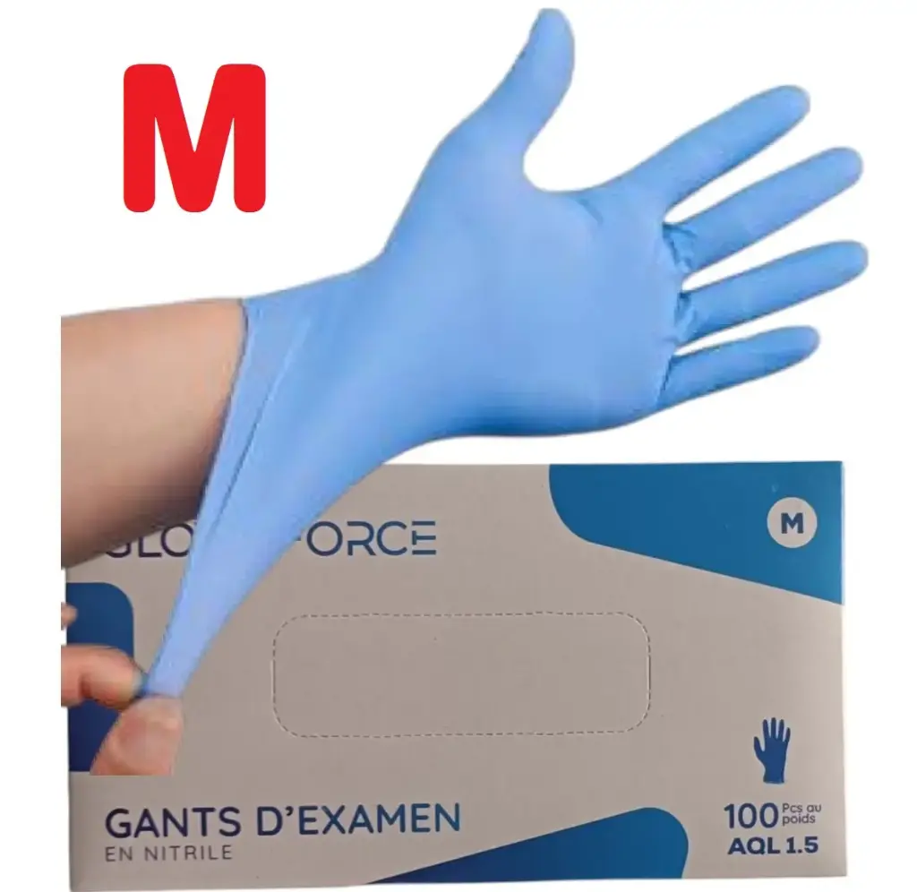 Glove FORCE / Hygloves - Gants Nitrile M
