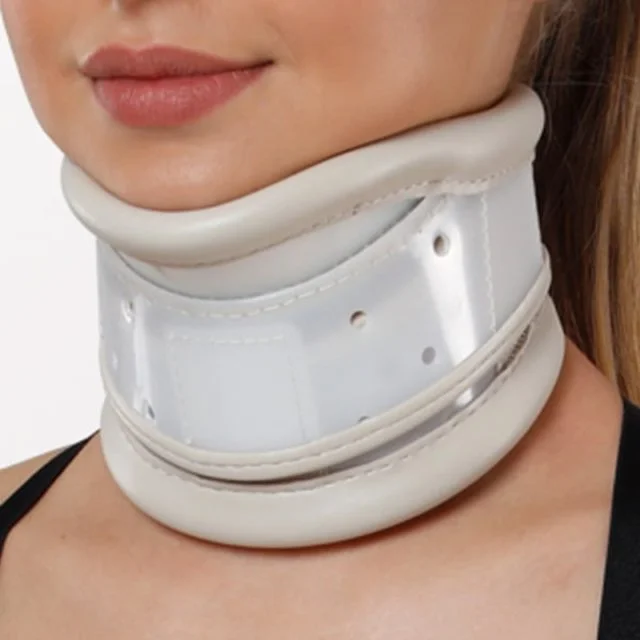 Aurafix - Collier cervical rigide avec appui mentonniere medium