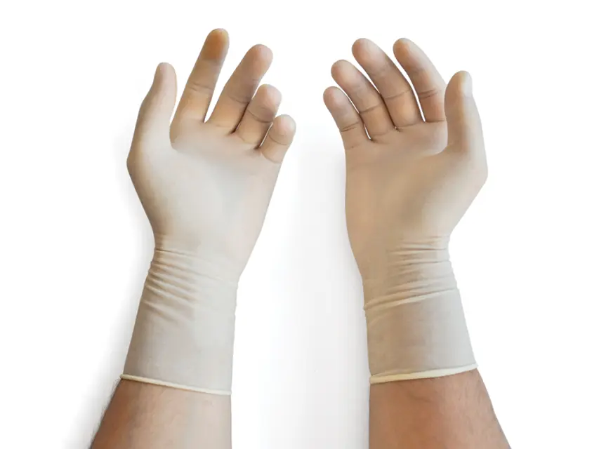 MediWear - Latex powdered sterile taille L